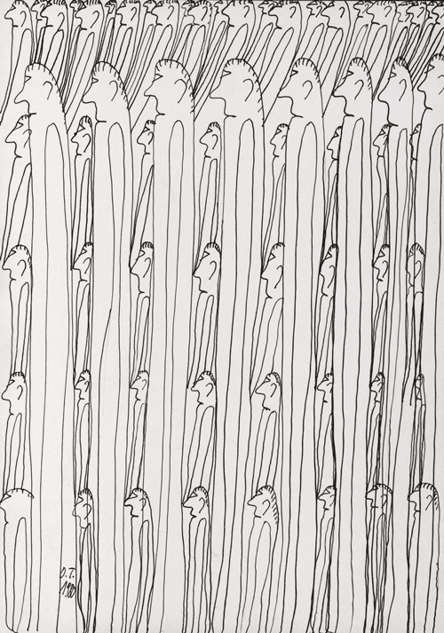 sans titre, Tschirtner, Oswald, 1980