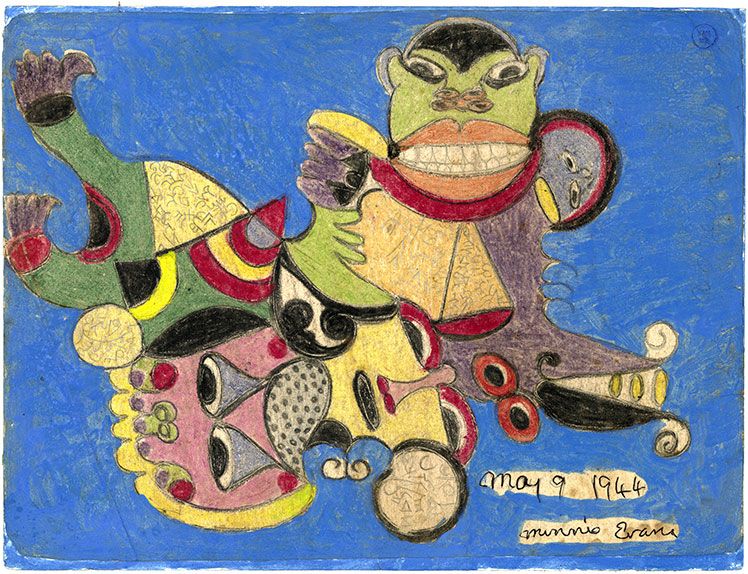 sans titre, Evans, Minnie, 1944