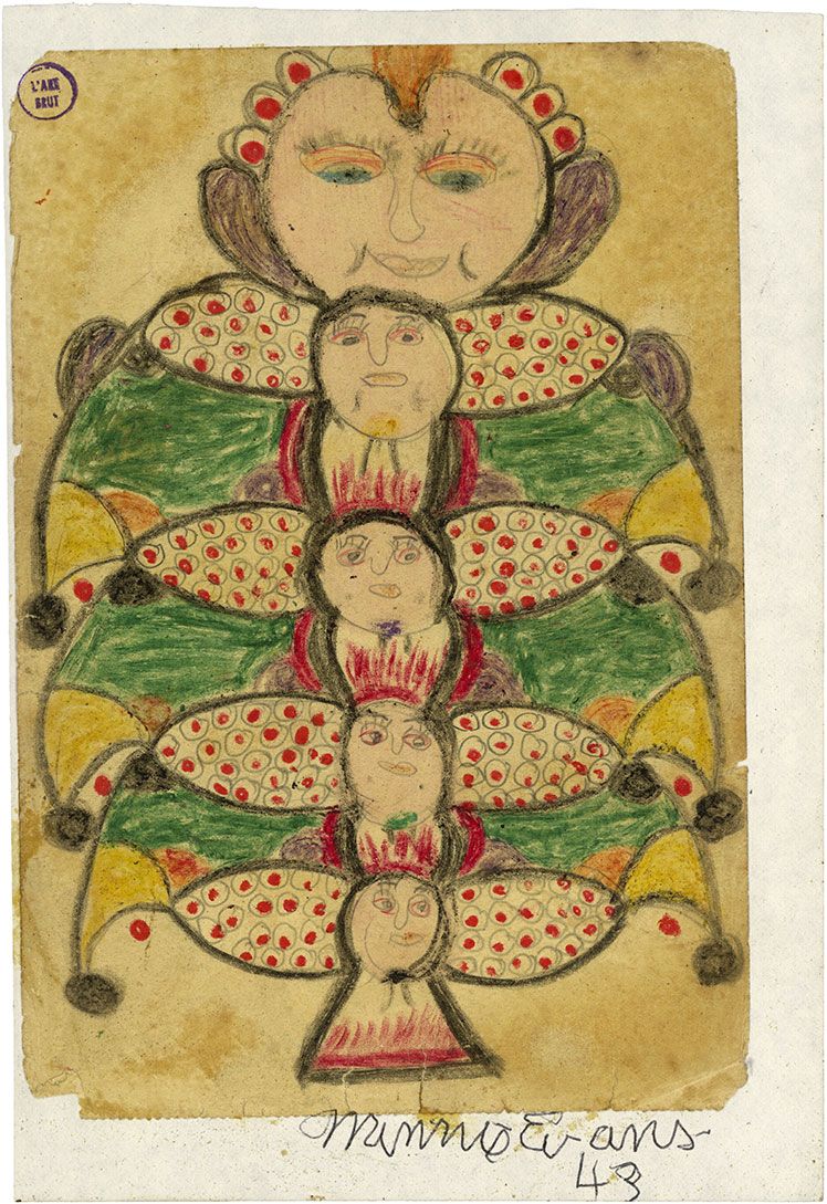 sans titre, Evans, Minnie, 1943