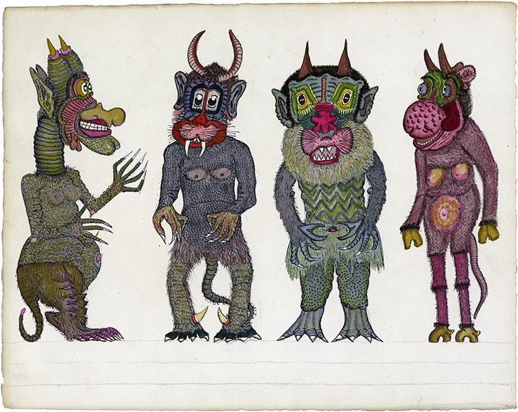 4 créatures, Baqué, Josep, 1932-1967