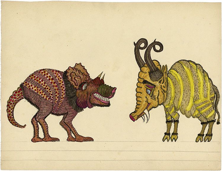 2 créatures, Baqué, Josep, 1932-1967