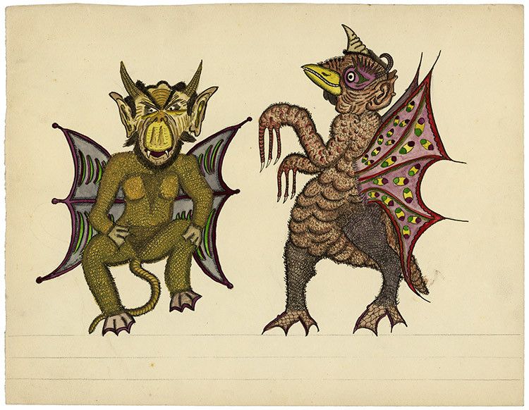 2 créatures, Baqué, Josep, 1932-1967